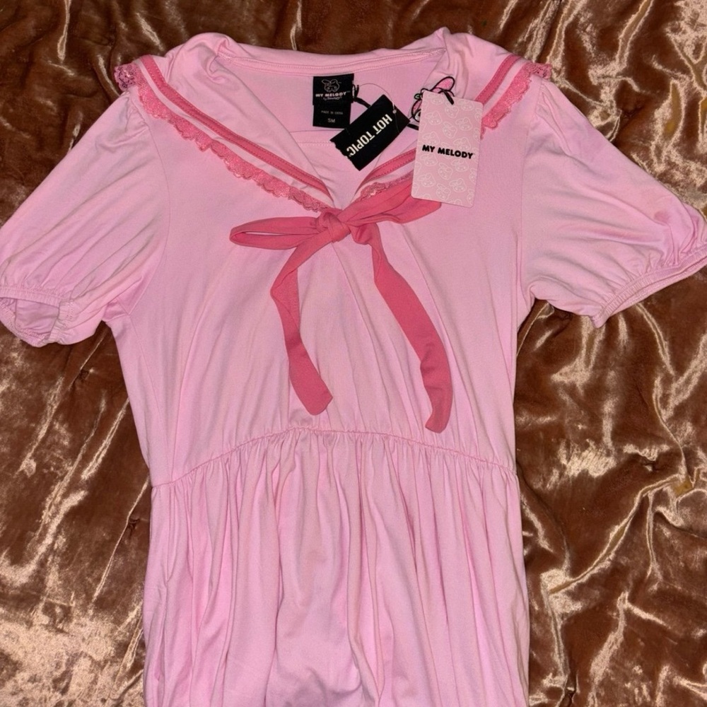 Sanrio My Melody Pink Dress with Bow